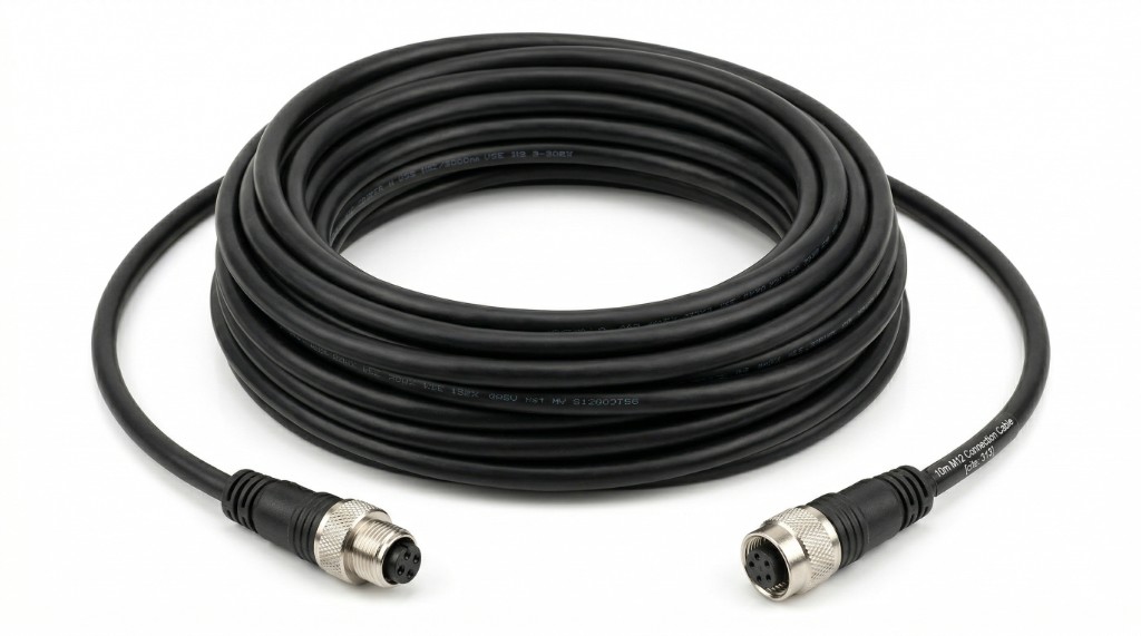 Соединительный кабель M12 длиной 10 метров