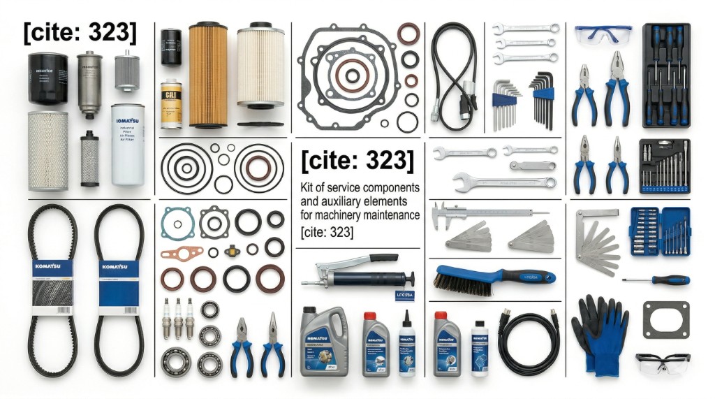 Комплект сервисных компонентов для промышленного оборудования